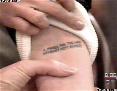 Tattoo: "A prayer for the wild at heart kept in cages" (QUOTE)